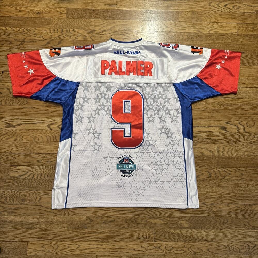 Vintage Carson Palmer 2007 All Star Game Jersey Pro Bowl Cincinnati Bengals 52